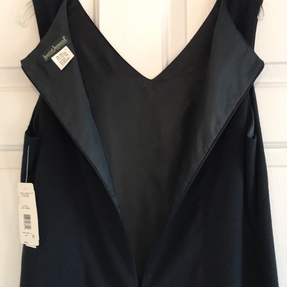 ❤️ NWT! HARVE BERNARD Black Dress SZ 16 - Picture 8 of 9